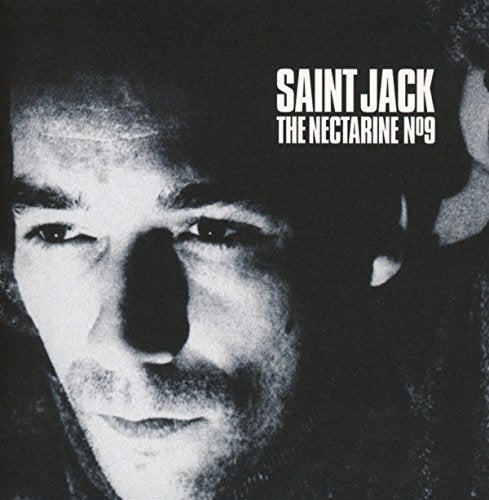 Black and white portrait of a man with the text "Saint Jack".