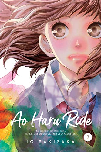 Manga cover featuring a close-up of a girl with brown hair and large eyes.