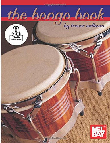 Book cover featuring two wooden bongos with silver hardware.