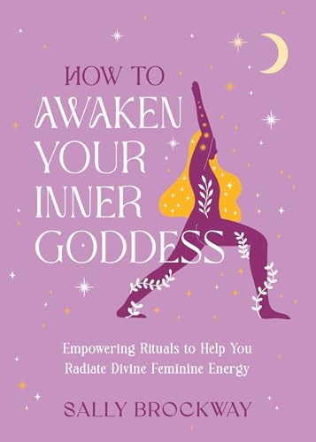 Purple book cover with illustration of a woman in a yoga pose.
