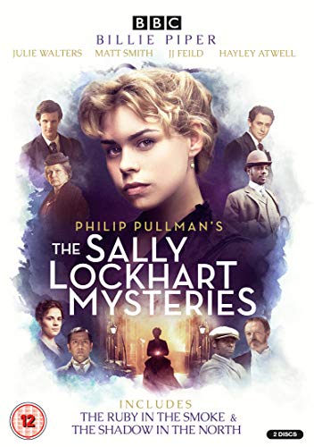 DVD cover for The Sally Lockhart Mysteries featuring Billie Piper and ensemble cast members.