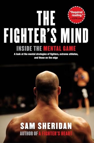 Book cover showing the back of a muscular fighter with text overlay.