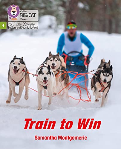 Book cover: dog sledding scene with a musher and six huskies in snow.