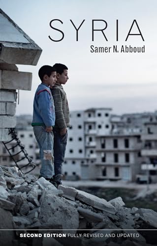 Book cover: “Syria” with image of two boys amid rubble.