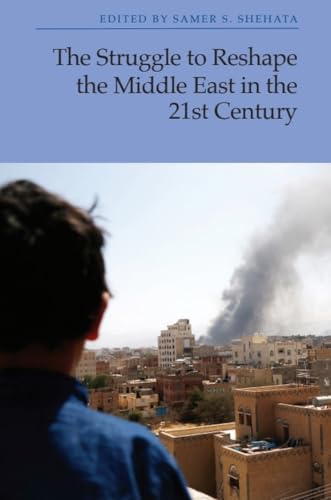 Book cover depicting a person looking at a city with smoke rising.