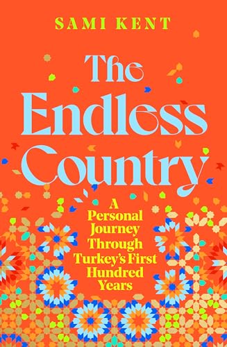 Book cover: "The Endless Country" with floral orange and blue design.