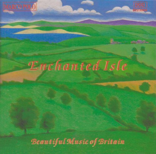 CD cover: painted landscape of green hills, water, and blue sky.