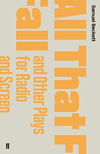Book cover: "All That Fall" by Samuel Beckett, with bold orange text.