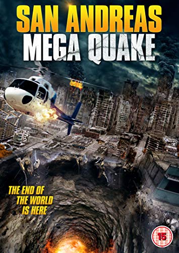DVD cover showing a helicopter flying over a crumbling city with a massive chasm.
