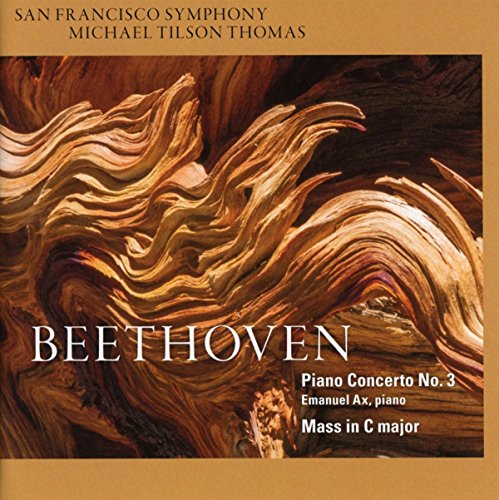 CD cover for Beethoven’s Piano Concerto No. 3 and Mass in C major.