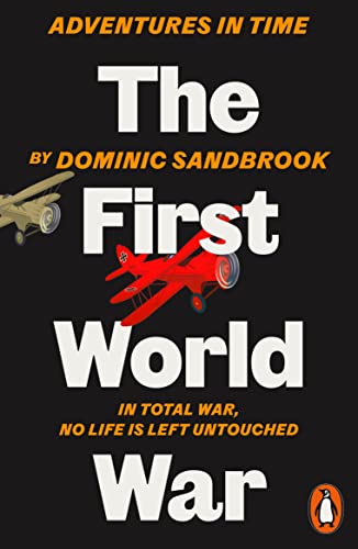 Book cover: "The First World War" with red biplane illustration.