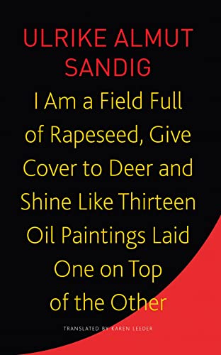 Book cover with bold red and gold text on a black and red background.