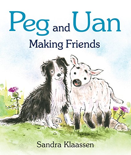 Book cover: a dog and lamb sitting in a grassy field.