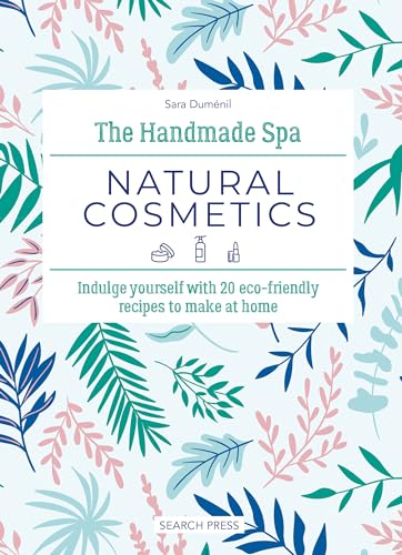 Book cover with botanical illustrations and text: "The Handmade Spa.