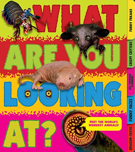 Book cover featuring unusual animals: a loris, naked mole-rat, and beetle.