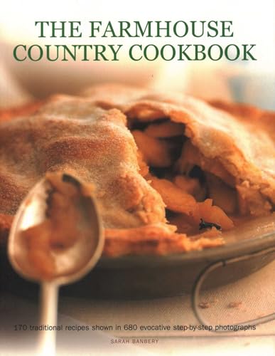 Cookbook cover featuring a close-up of a rustic apple pie with a spoon.