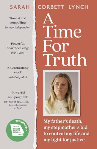 Book cover featuring a portrait of Sarah Corbett Lynch, author of "A Time for Truth".