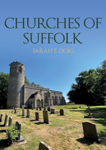 Book cover featuring a stone church and graveyard under a blue sky.