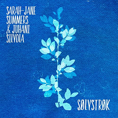 CD cover: blue textured background with a white branch and text.