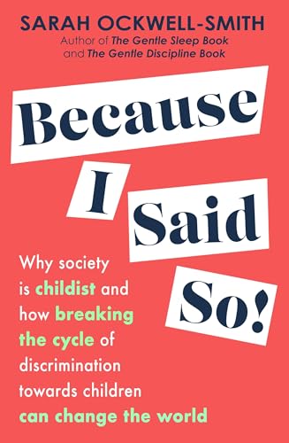 Red book cover with bold, fragmented title "Because I Said So.