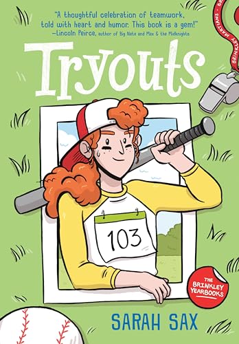 Graphic novel cover: young baseball player with bat, number 103.