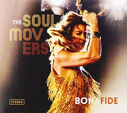 CD cover featuring a woman with flowing hair in a golden fringe dress.