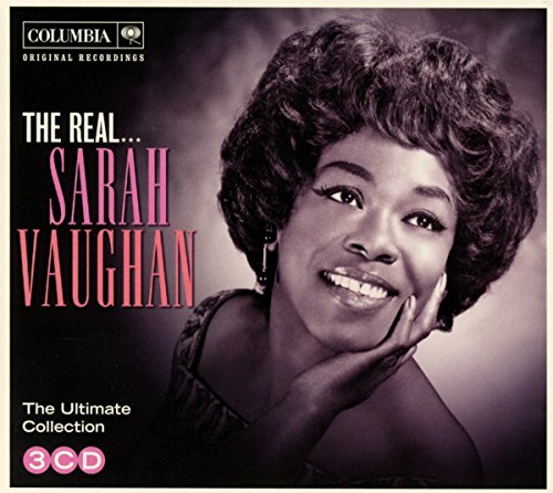 CD cover featuring a portrait of singer Sarah Vaughan.