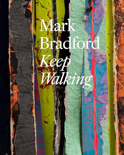 Book cover: layered, textured abstract painting with white text.