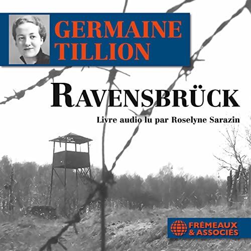 Audiobook cover featuring a woman’s portrait and a watchtower in a forest.