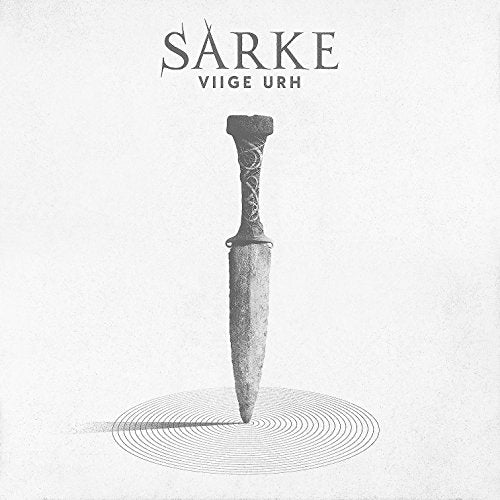 CD case for Sarke’s “Viige Urh” album, dark cover art, barcode visible.