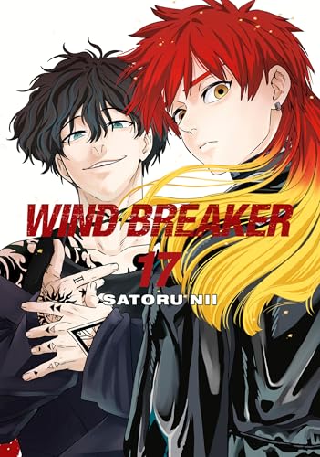 Manga cover: two young men with striking hair, “Wind Breaker Vol. 17”.