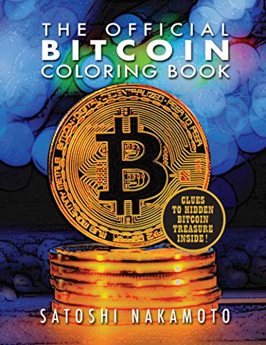 Book cover featuring a large gold Bitcoin symbol and stacked coins.