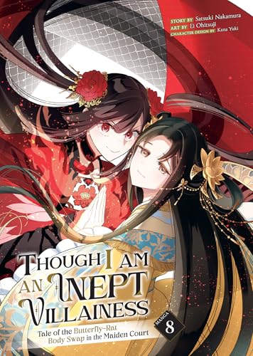 Manga volume 8 cover with two young women in ornate traditional clothing.