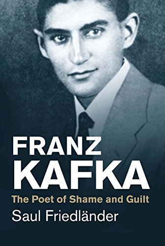 Book cover featuring a portrait of Franz Kafka and title text.