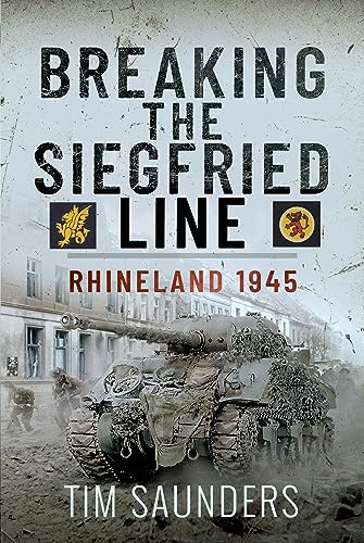 Book cover showing a tank in a war-torn street with large title text above.