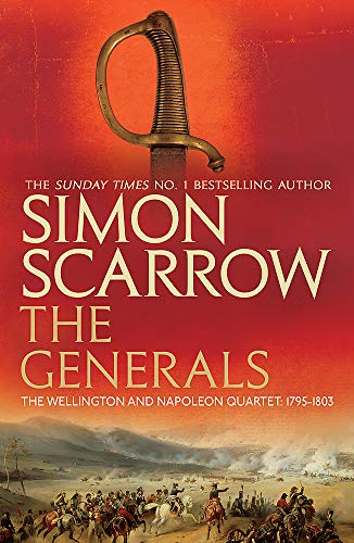 Book cover: "The Generals" with a sword and battlefield scene.