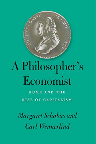 Book cover: “A Philosopher’s Economist” with a portrait of David Hume.
