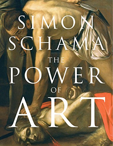 "Book cover featuring a Renaissance painting of a man being beheaded, with white text overlay."