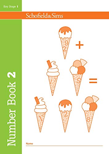 Book cover with ice cream cones displaying numbers and a plus sign.