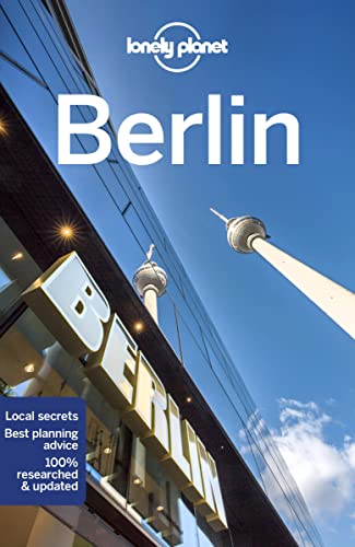 Lonely Planet Berlin travel guide cover with the Berlin TV tower.