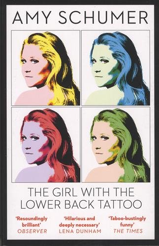 Book cover featuring four colorful portraits of Amy Schumer and title text.