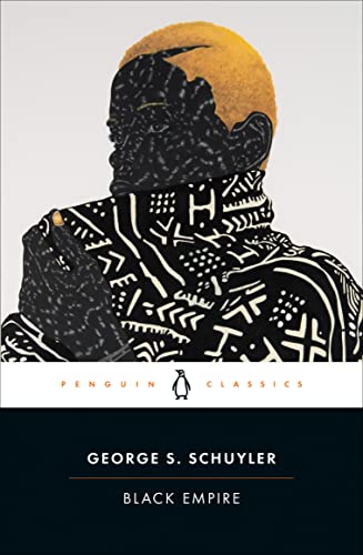 Penguin Classics book cover: black and gold abstract portrait, "Black Empire.