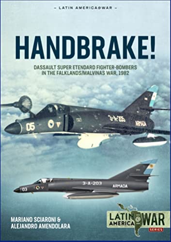 Book cover featuring a dark blue Dassault Super Etendard fighter jet.
