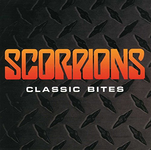 Scorpions "Classic Bites" CD cover with band name in orange lettering.