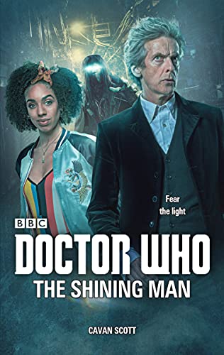 Doctor Who book cover featuring the Doctor and two companions.