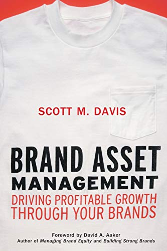 Book cover: "Brand Asset Management" by Scott M. Davis, red and black text.