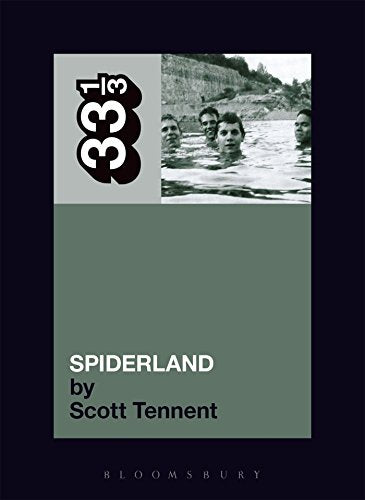 Book cover for 33 1/3 series featuring four men swimming in a quarry.