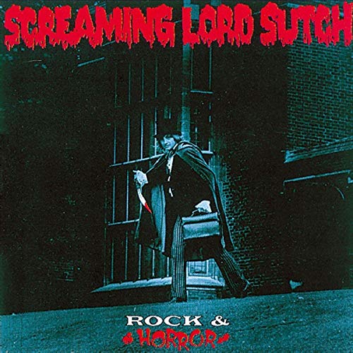 CD cover: Screaming Lord Sutch in a dark, gothic scene.