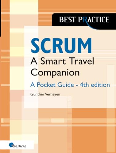 Book cover: "Scrum A Pocket Guide – 4th edition" with orange and white design.