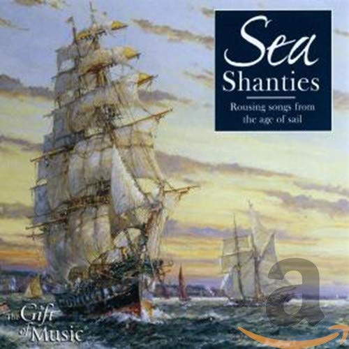 CD cover with a painting of a tall sailing ship at sea.